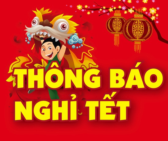 Thông Báo Nghỉ Tết Ất Mùi 2015