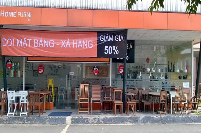 CMC Plaza đóng cửa, HOME'FURNI giảm giá 50%