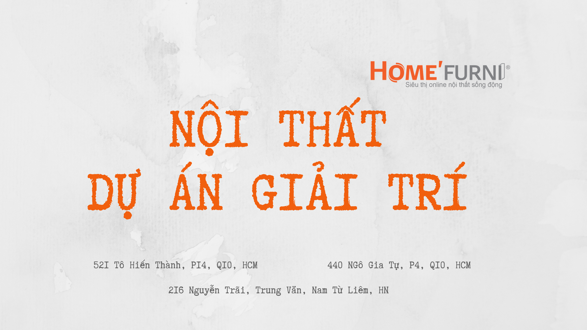 NỘI THẤT “N TRONG 1”  - Nội thất dự án giải trí