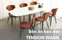 Tension Warm: Bộ sưu tập bàn ăn thông minh mở rộng