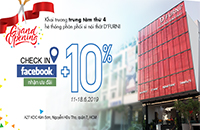 [Grand Opening NSG] Check in Facebook - Nhận THÊM 10% ưu đãi