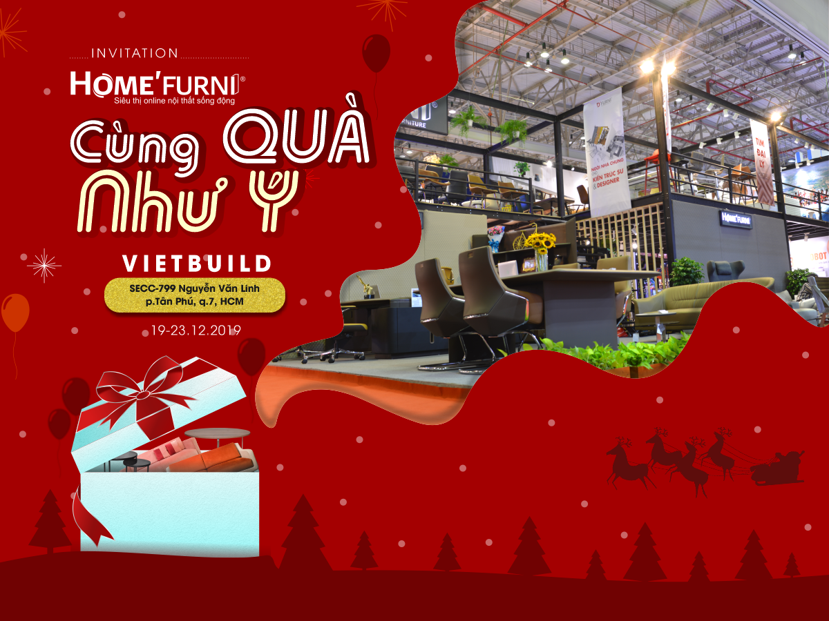 Thư mời tham dự Hội chợ VIETBIULD 2019-Cùng quà như ý