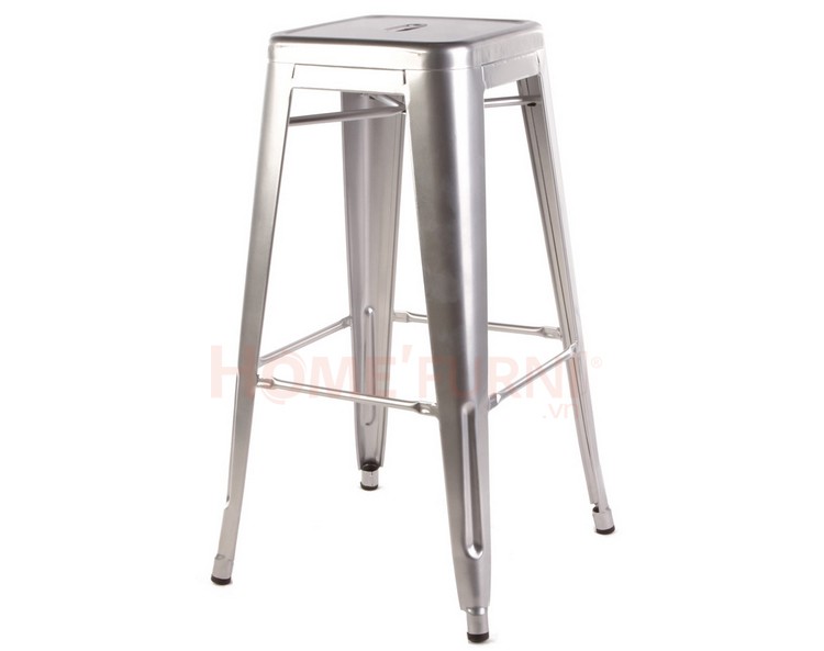 Ghế bar Tolix H Stool mạ kẽm