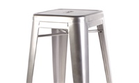 Ghế bar Tolix H Stool mạ kẽm