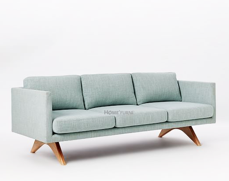 Sofa băng 3 Brooklyn - Vải/Nỉ