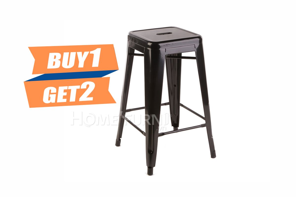 Ghế bar Tolix H Stool sơn tĩnh điện
