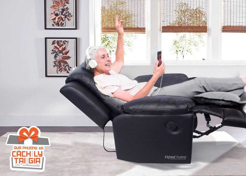 Thư giãn tại nhà với mẫu sofa Recliner Yellowstone
