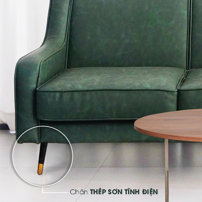 Mẫu Sofa Rio màu xanh rêu