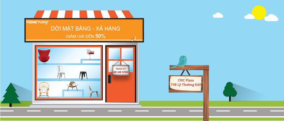 Dời mặt bằng - xả hàng - giảm giá đến 50%